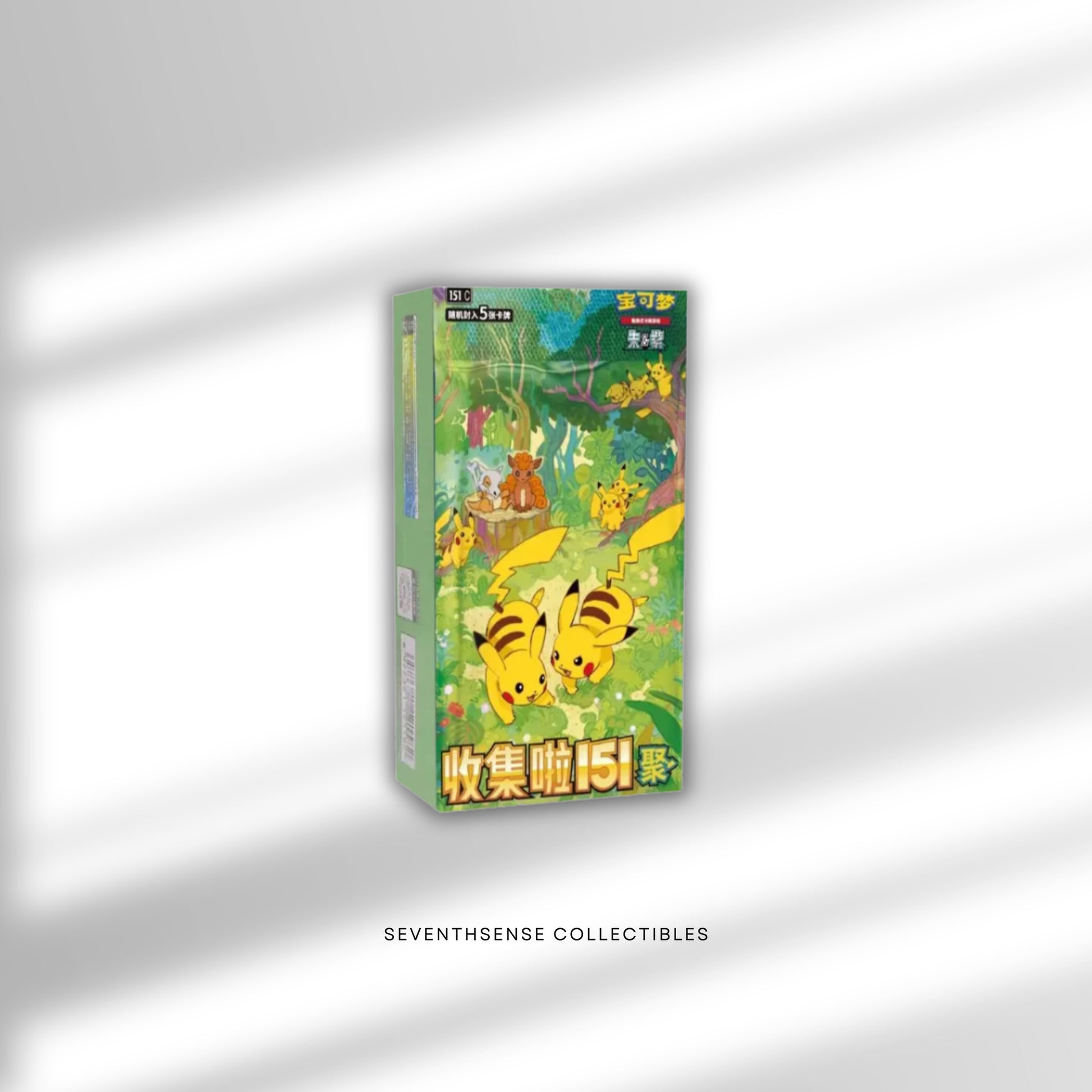 Pokémon TCG: 151 Gathering Chinese Box (Traditional Chinese Edition)