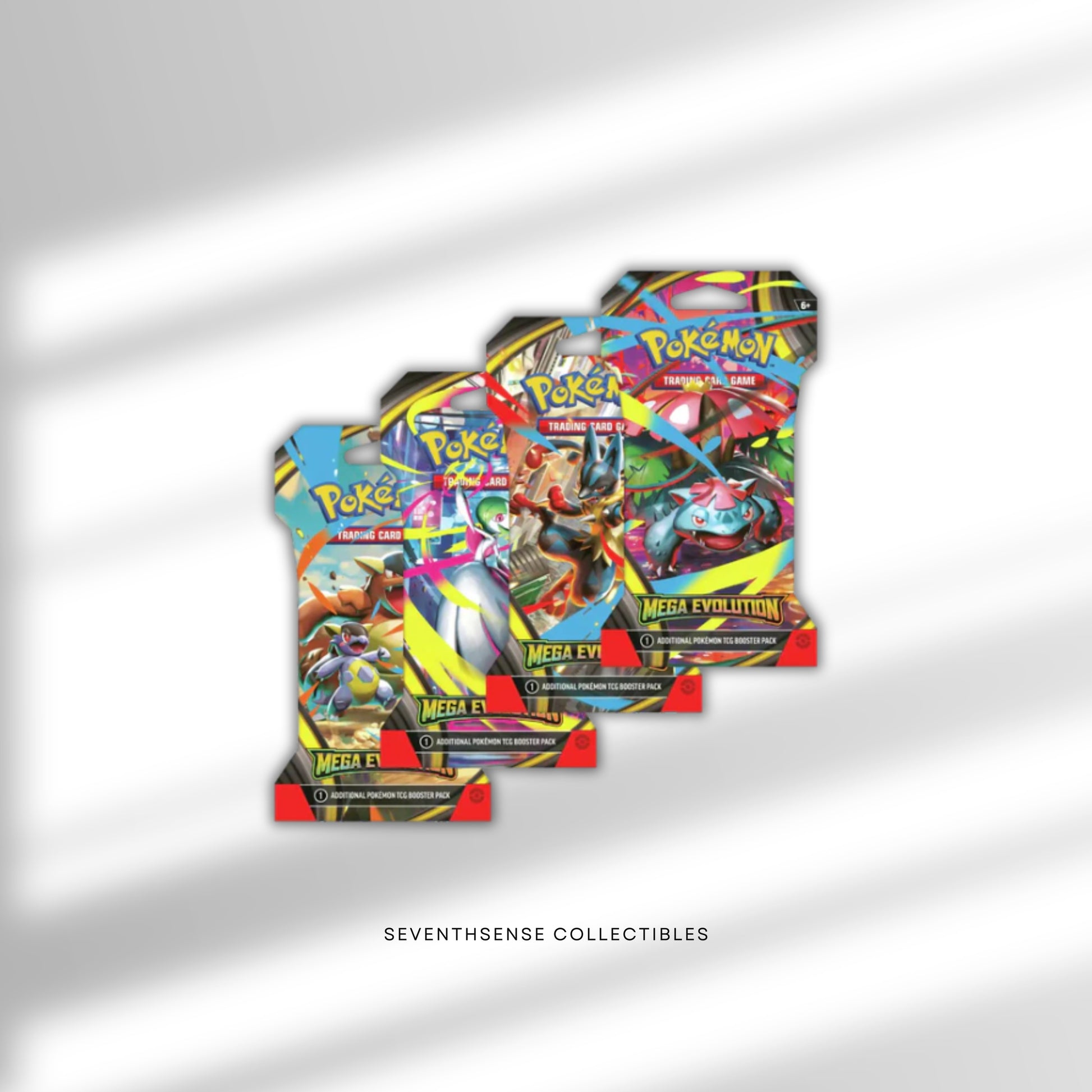 Pokémon TCG: Mega Evolution Sleeved Booster Packs