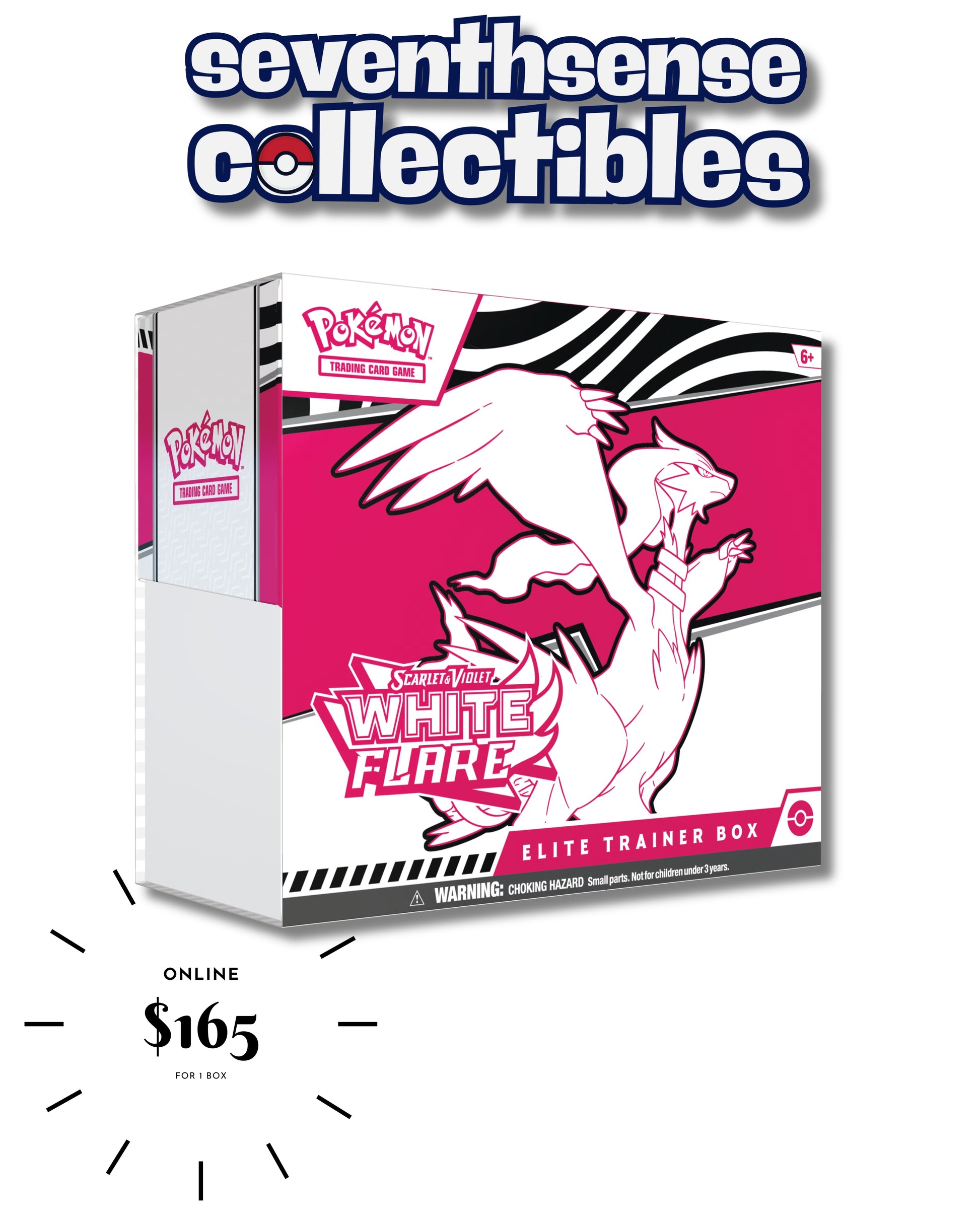 ❄️🔥 White Flare Elite Trainer Box (ETB) – Sealed | Brand New 🔥❄️
