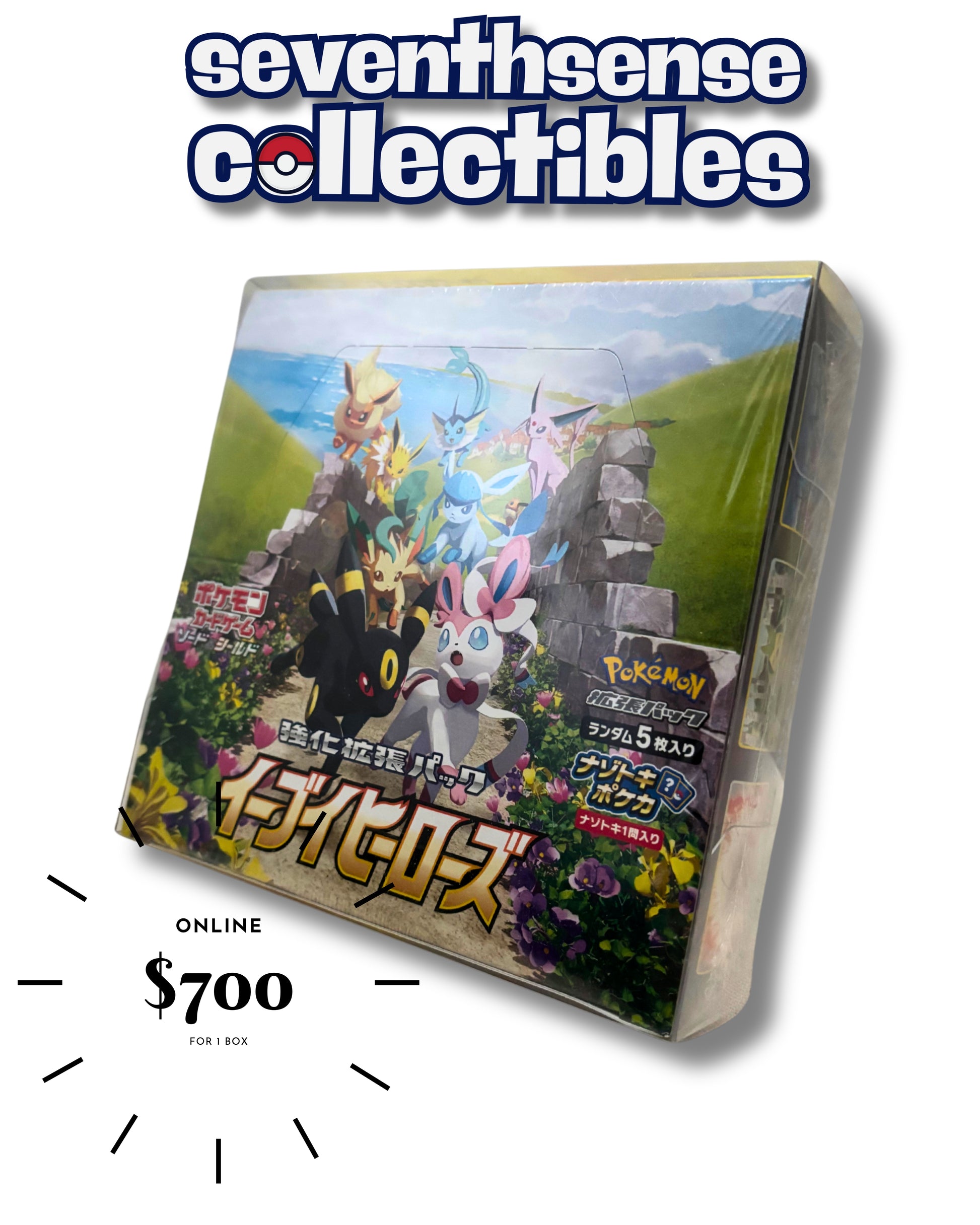 Eevee Heroes Booster Box