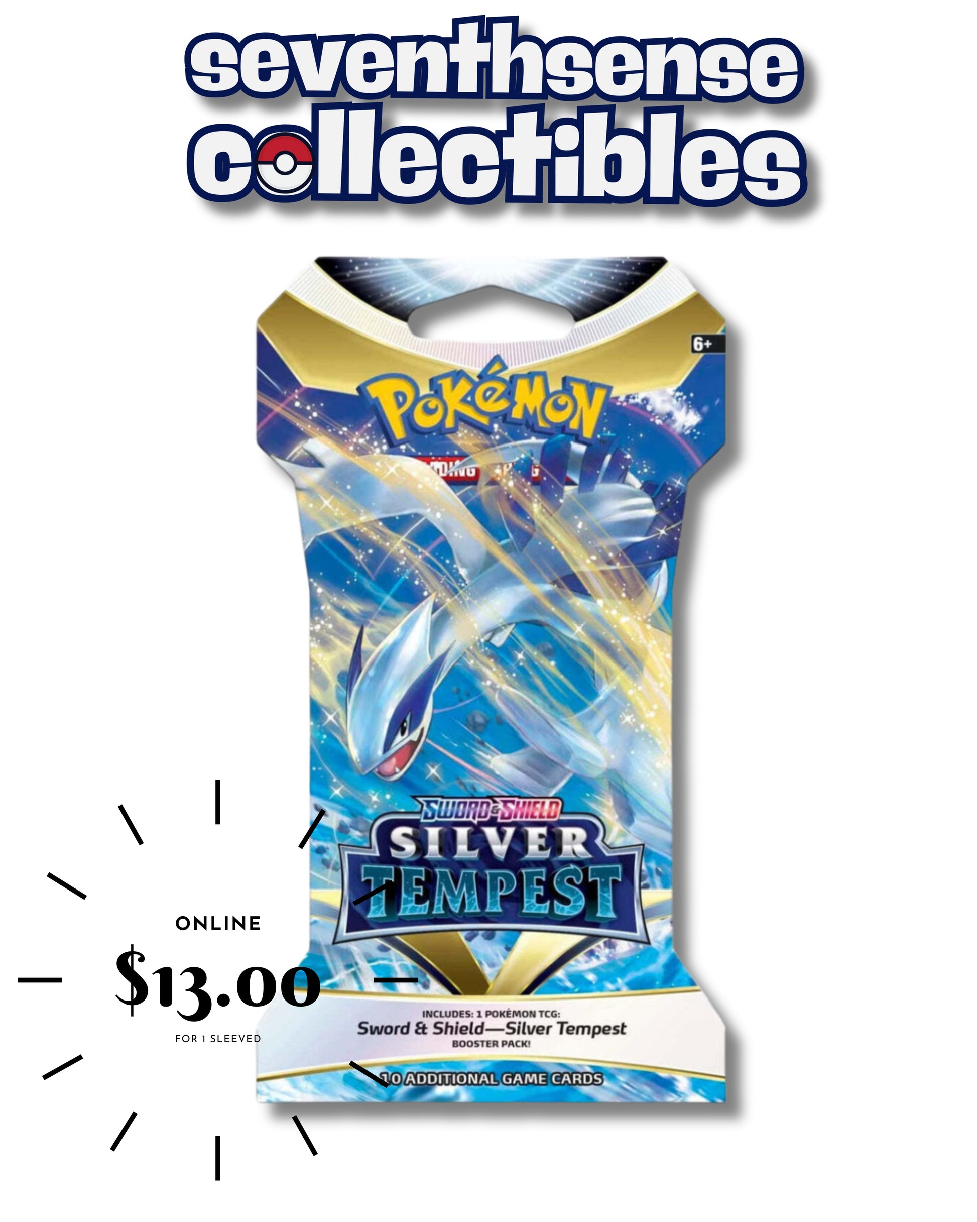 Silver Tempest Sleeved Pack
