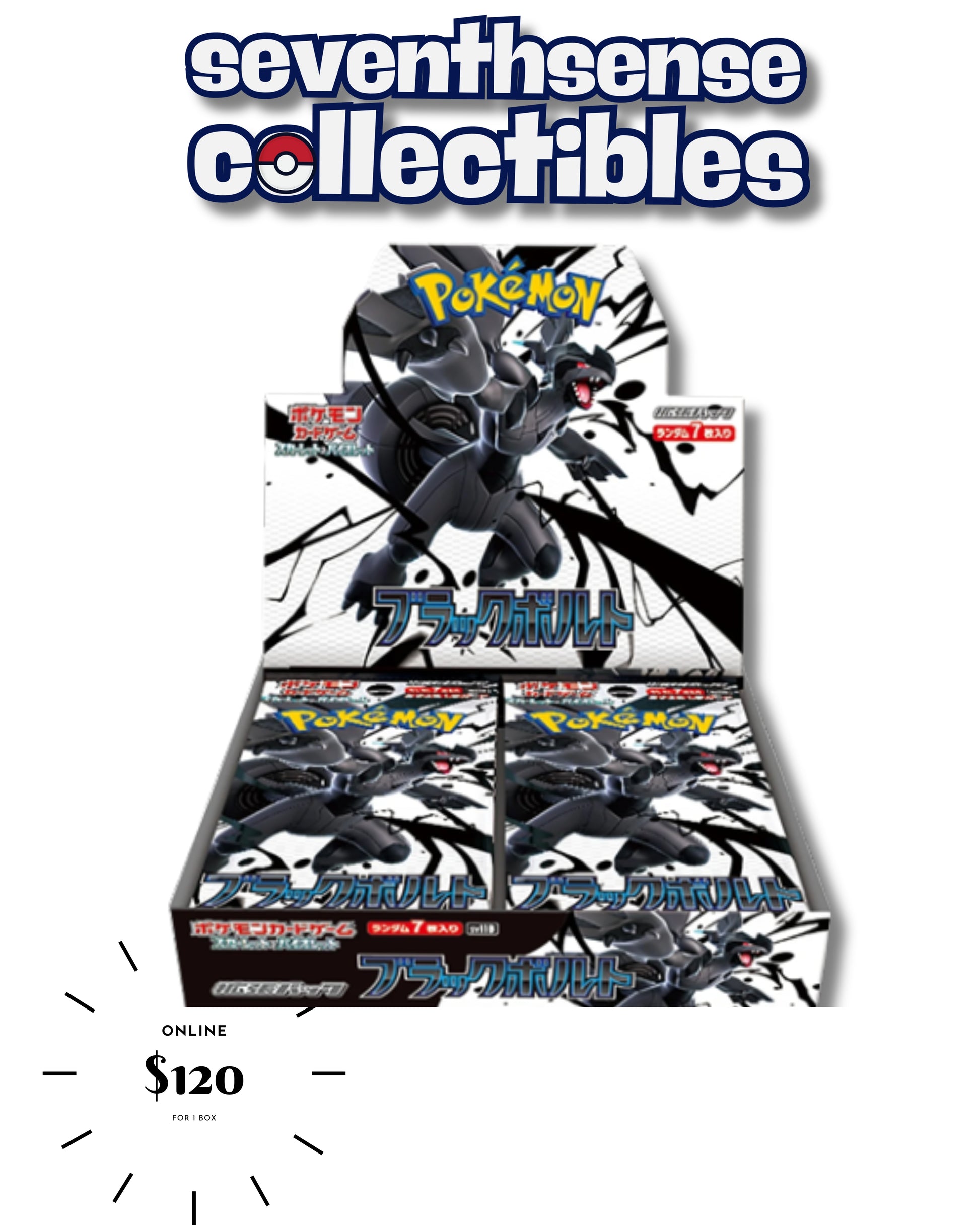 Black Bolt Booster Box