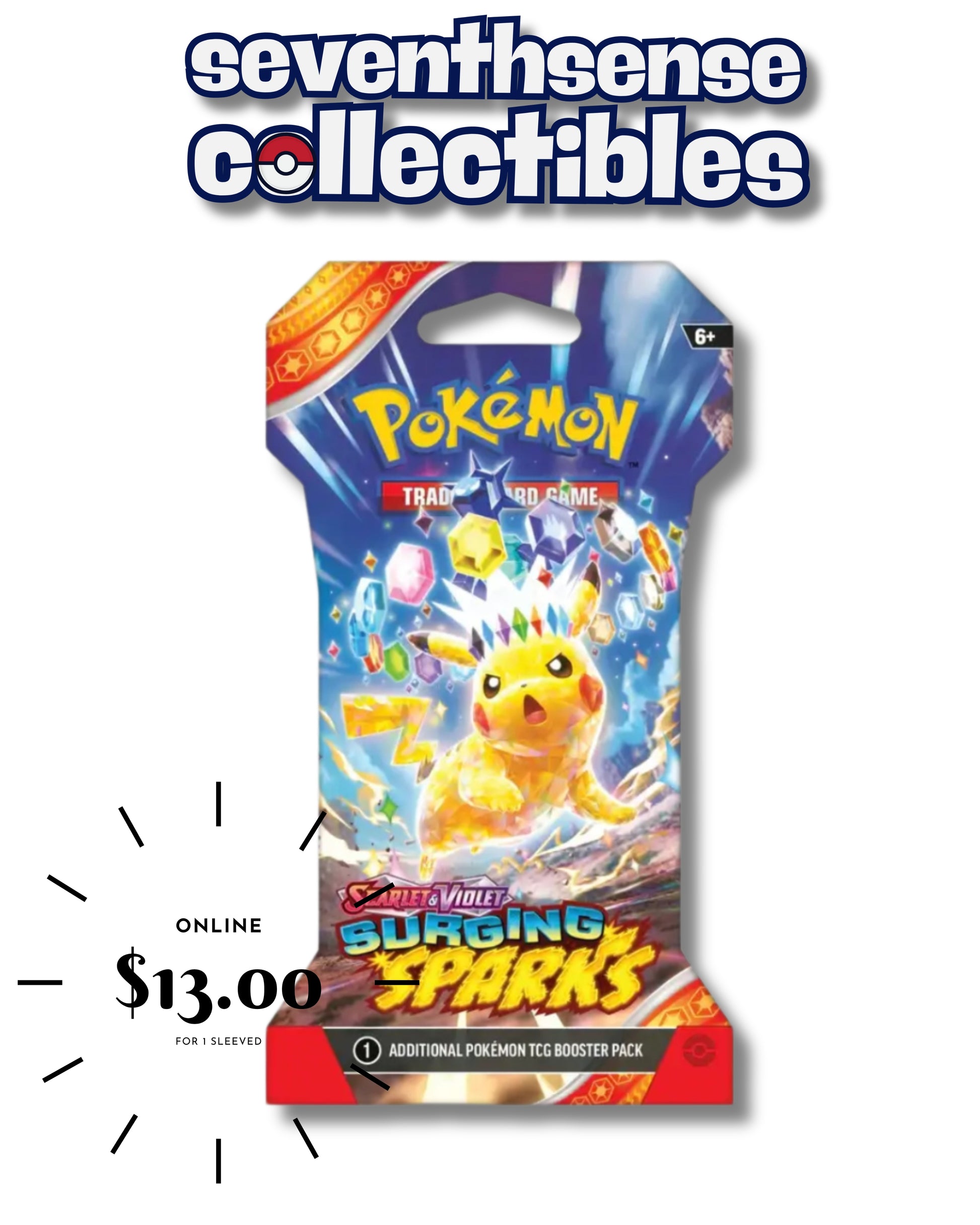 Surging Sparks Sleeved Pack