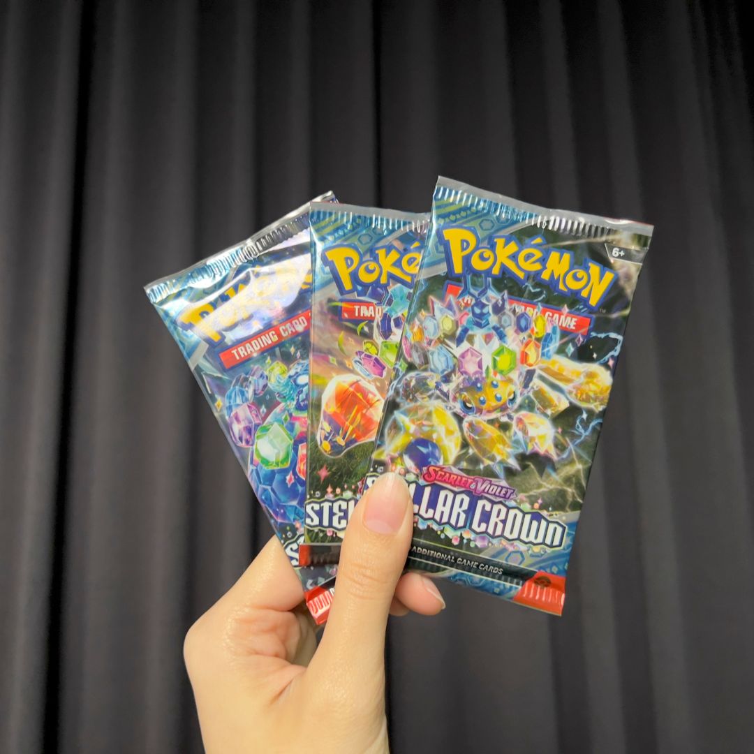 Stellar Crown 3-Booster Pack Bundle