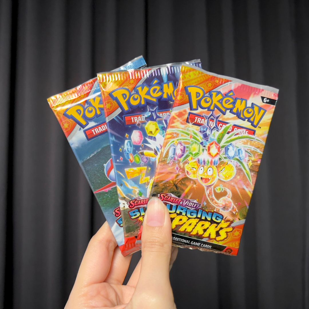 Surging Sparks 3-Booster Pack Bundle