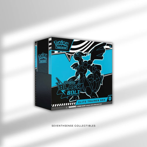Black Bolt ETB Pokemon TCG Seventh Sense Collectibles pokemon card