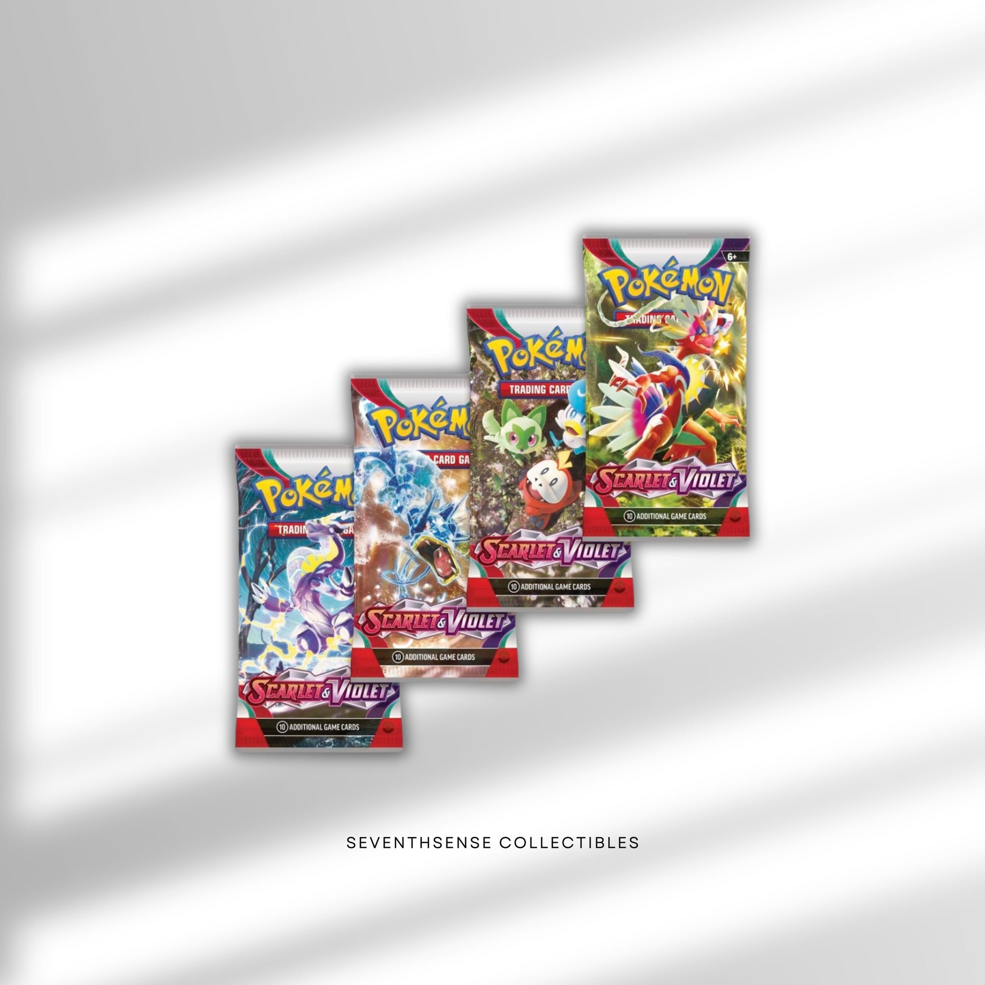 Scarlet & Violet Base Set 3-Booster Pack Bundle