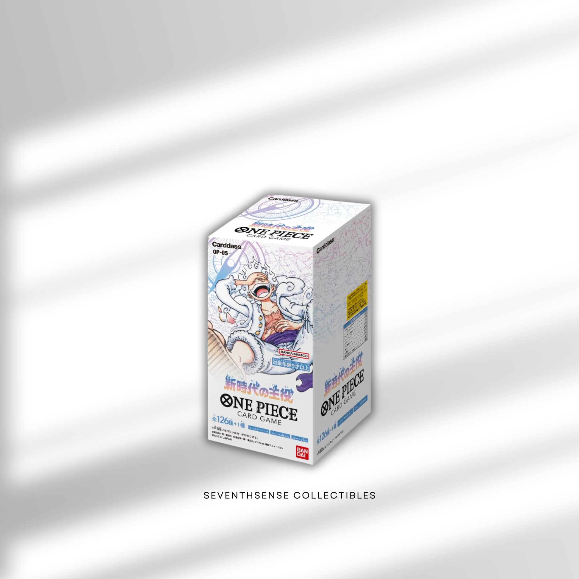 SeventhSense Collectibles One Piece Card Game OP05: Awakening of the New Era TCG Booster Pack with New Leaders & Multi-Color Cards for Collectors and Competitors