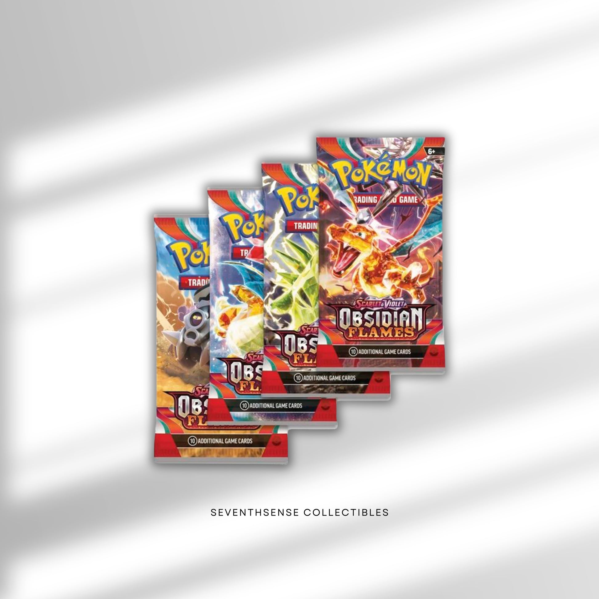 Obsidian Flames 3-Booster Pack Bundle