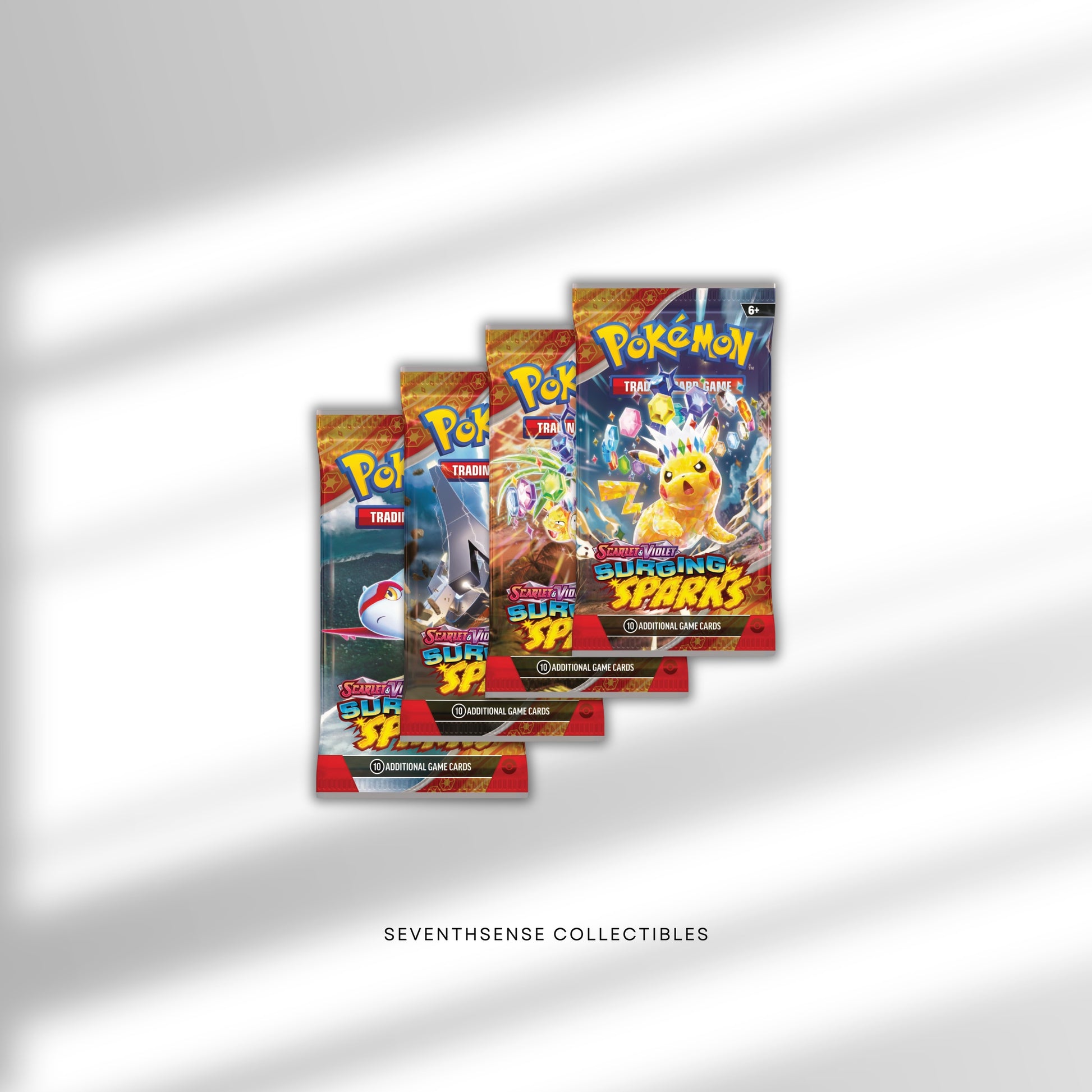 Surging Sparks 3-Booster Pack Bundle