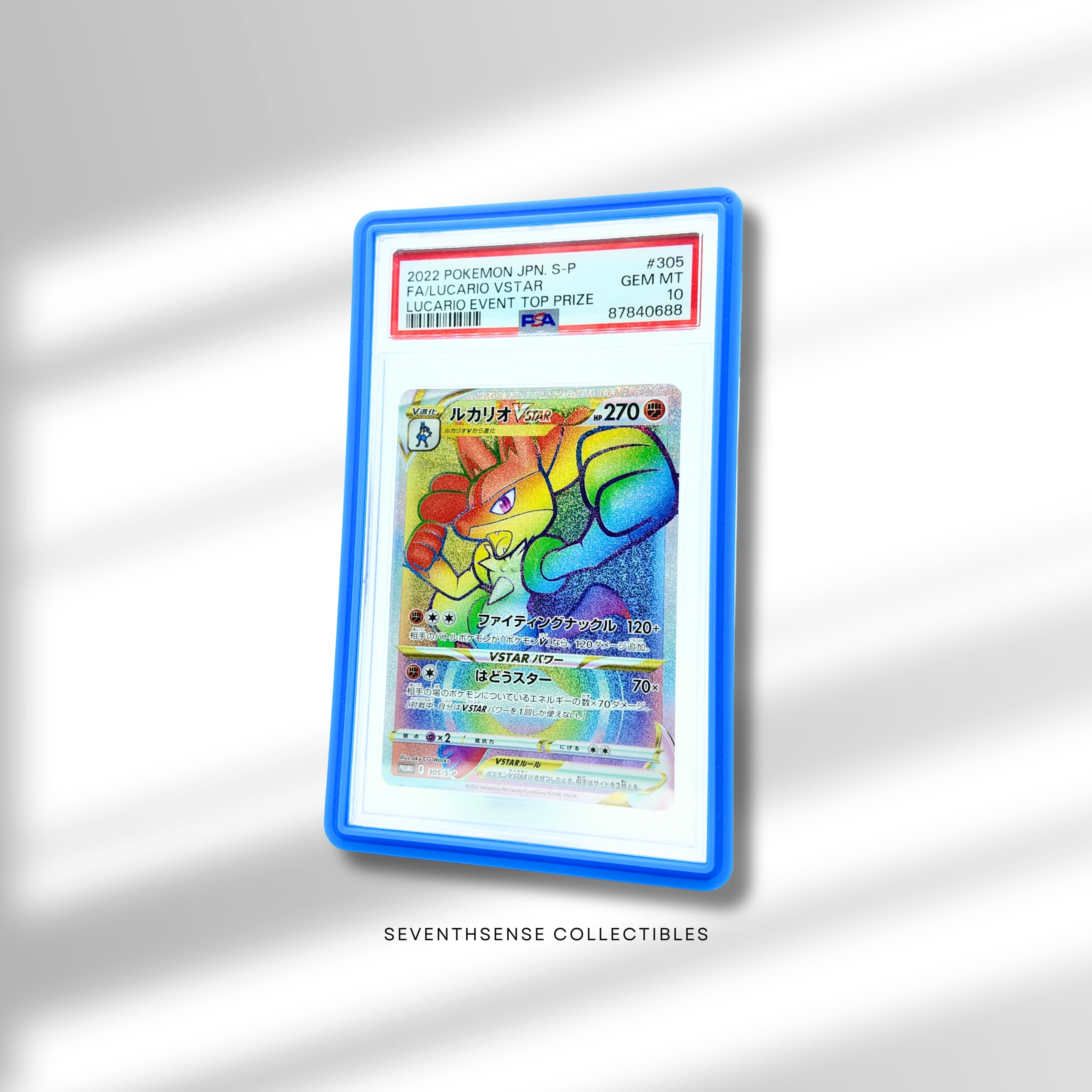 PSA 10 Lucario Vstar #305/S-P – 7th Sense Collectibles