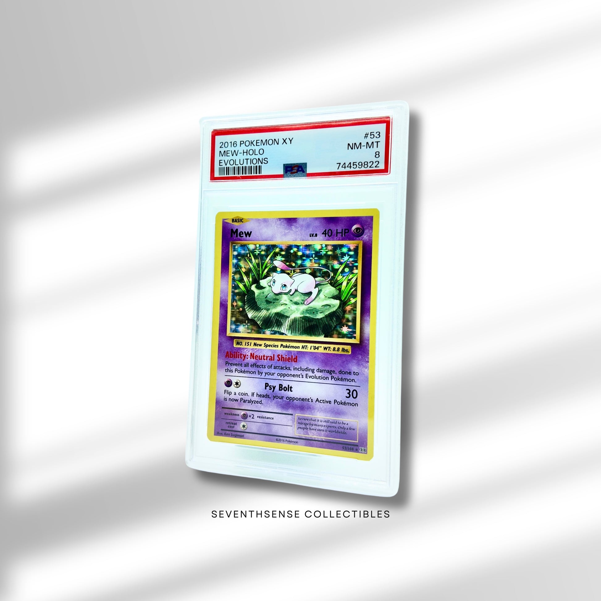 PSA 8, Mew #53/108