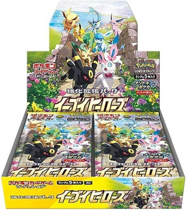 Pokémon Eevee Heroes Japanese Box Seventh Sense Collectibles Pokemon TCG